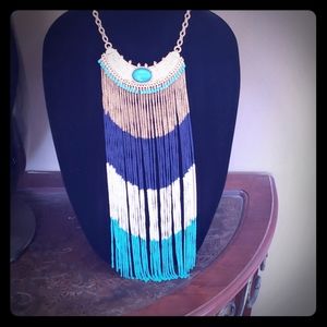 Delicate multi chain choker